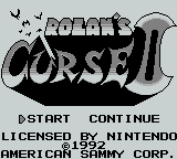 Velious II: Fukushuu no Jashin screenshot 3 for GameBoy